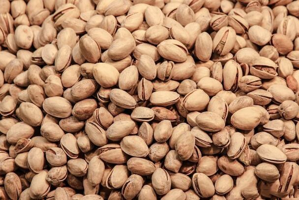 Pistachos para la potencia
