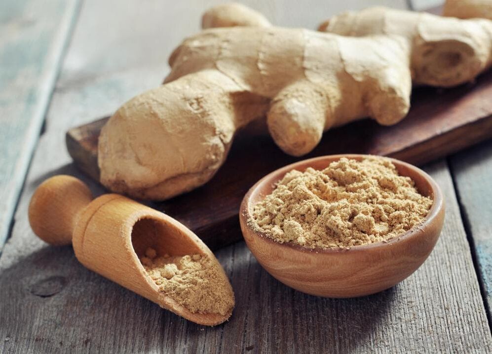 jengibre para el dolor muscular en los hombres
