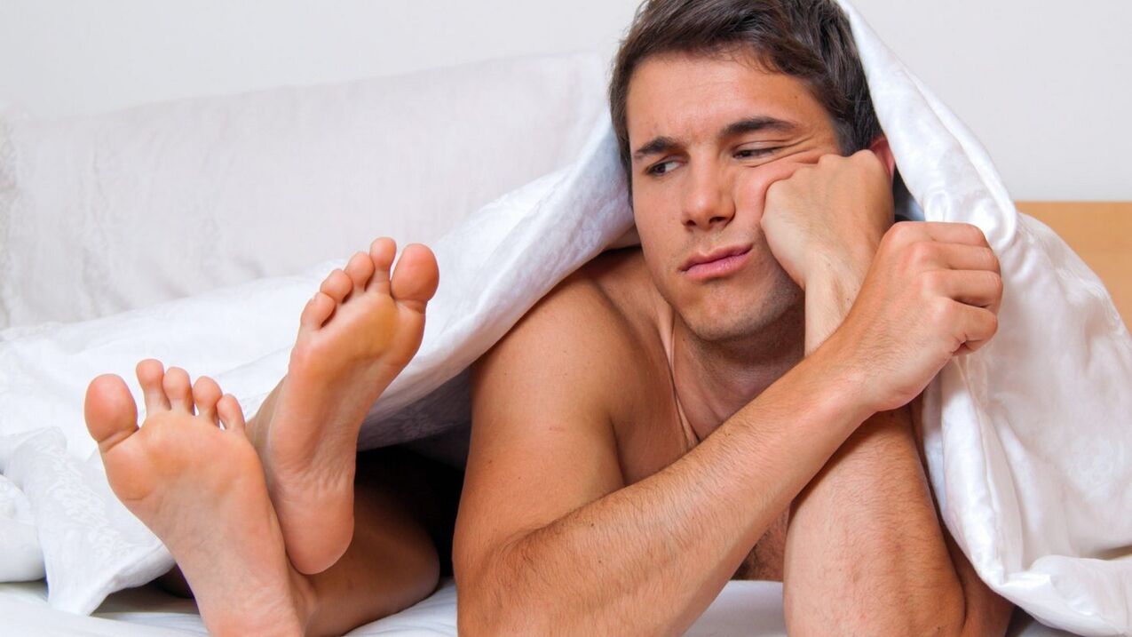 un hombre con poca potencia cómo aumentar